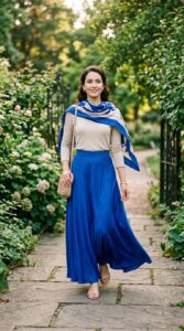 Chic Blue Outfits