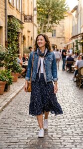 Chic Blue Outfits