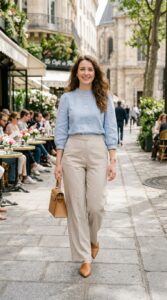 Chic Blue Outfits