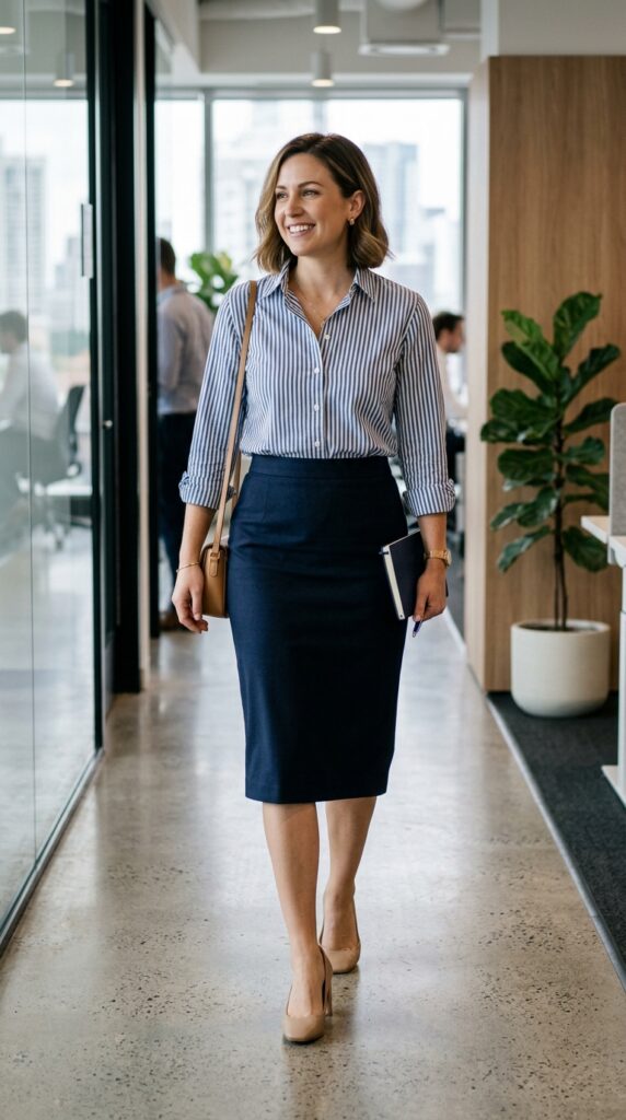 Chic Blue Outfits for Women