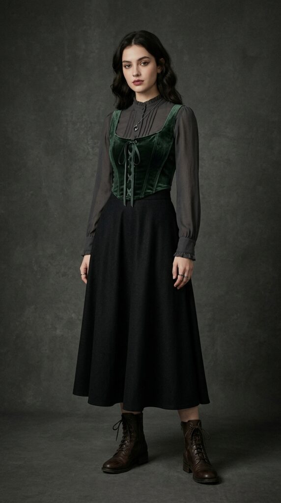 Soft Goth Outfit Ideas for Women