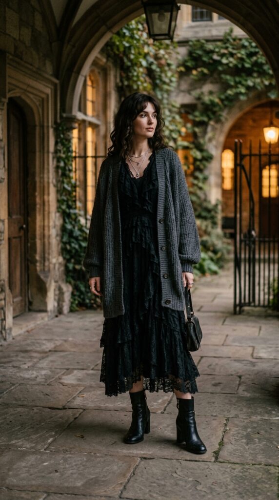 Soft Goth Outfit Ideas for Women