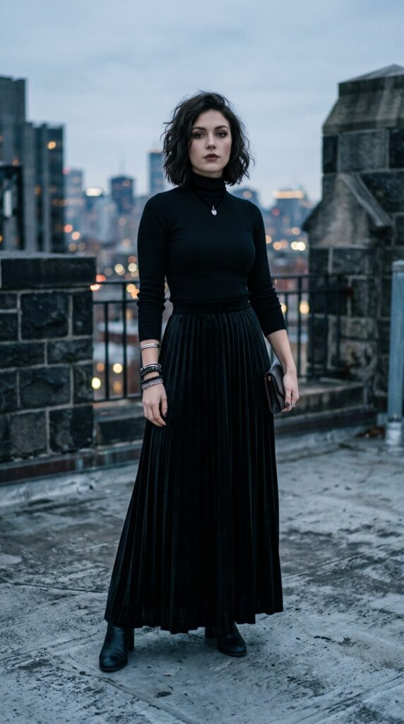 Soft Goth Outfit Ideas for Women