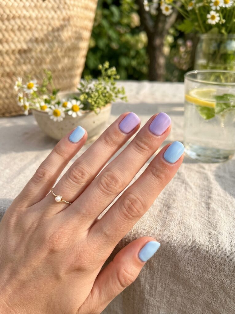 simple nails for summer
