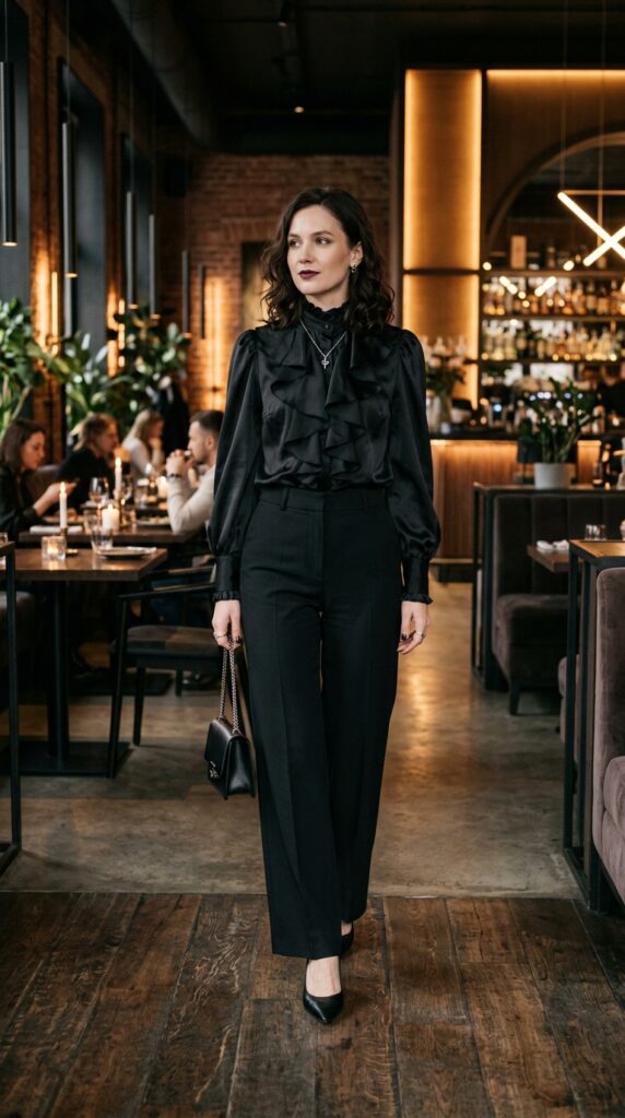 Soft Goth Date Night Outfits