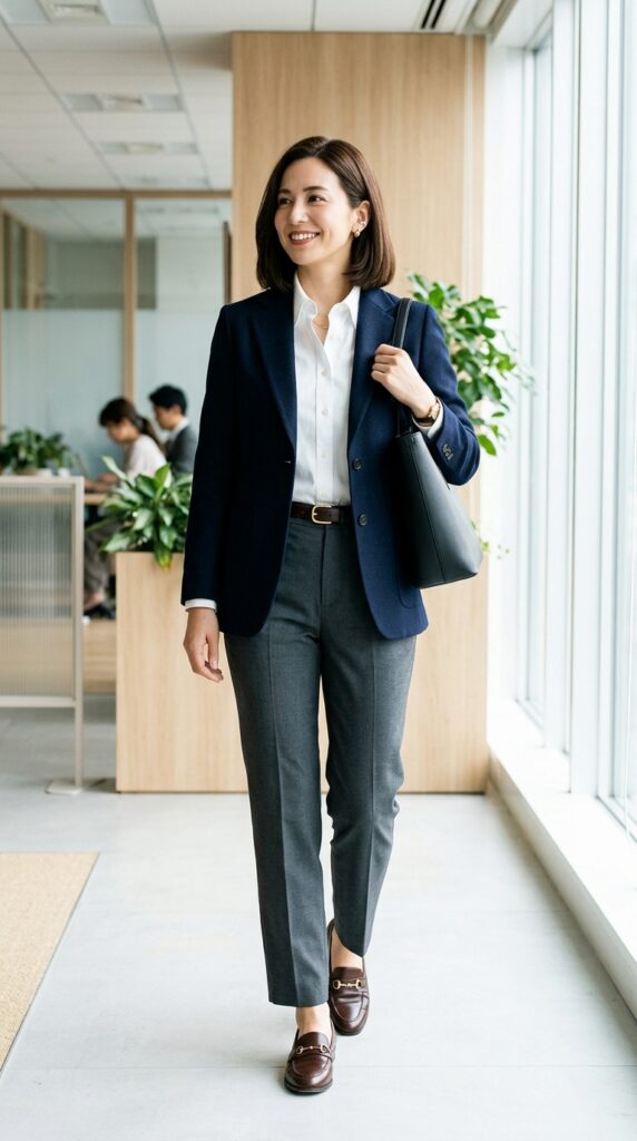 Blue Blazer Outfits for Women