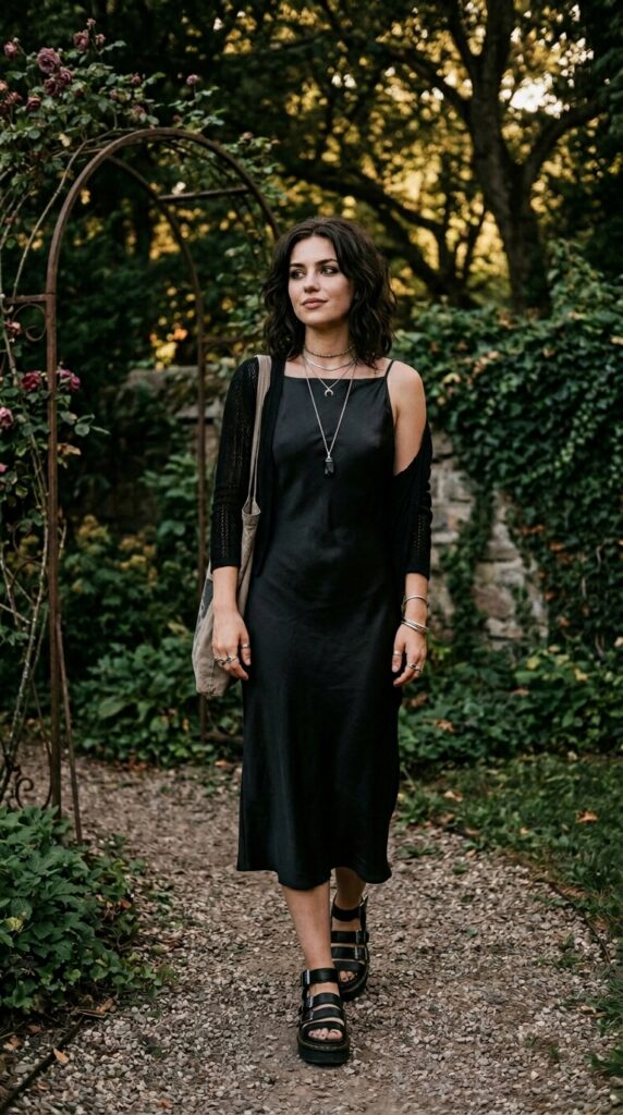 Soft Goth Summer Outfits
