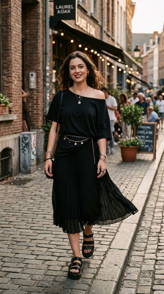 Soft Goth Summer Outfits