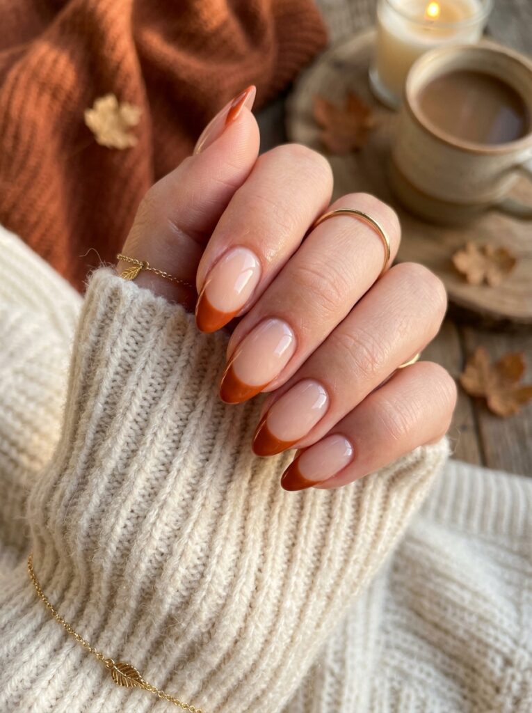 Simple Fall Nail Designs