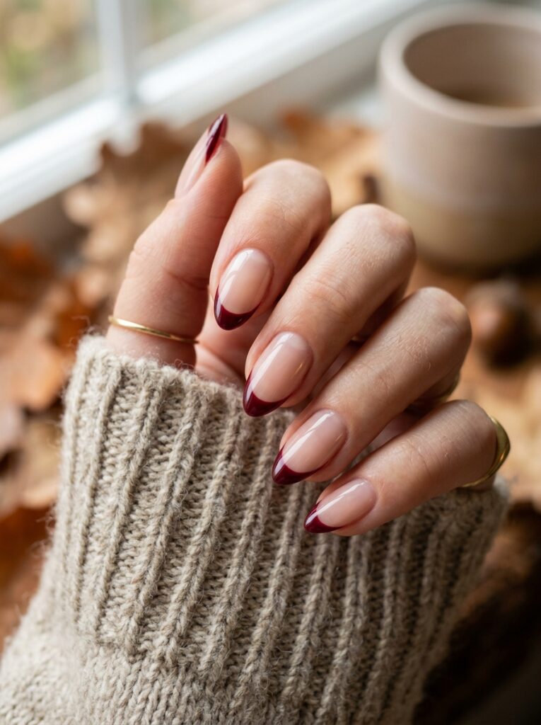 Simple Fall Nail Designs