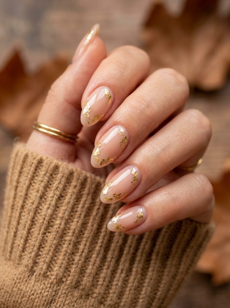 Simple Fall Nail Designs