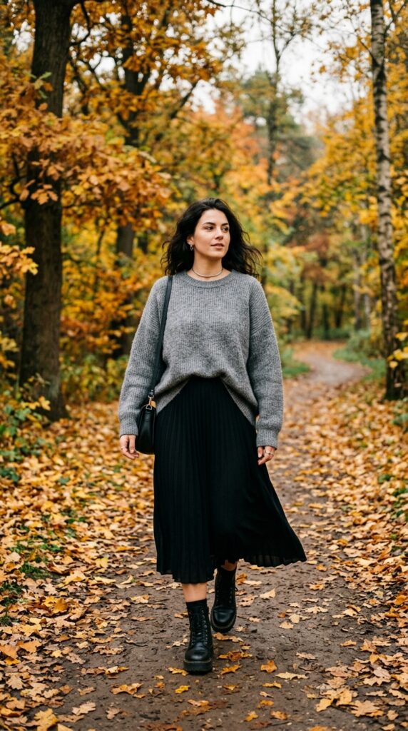 Soft Goth Fall Outfits