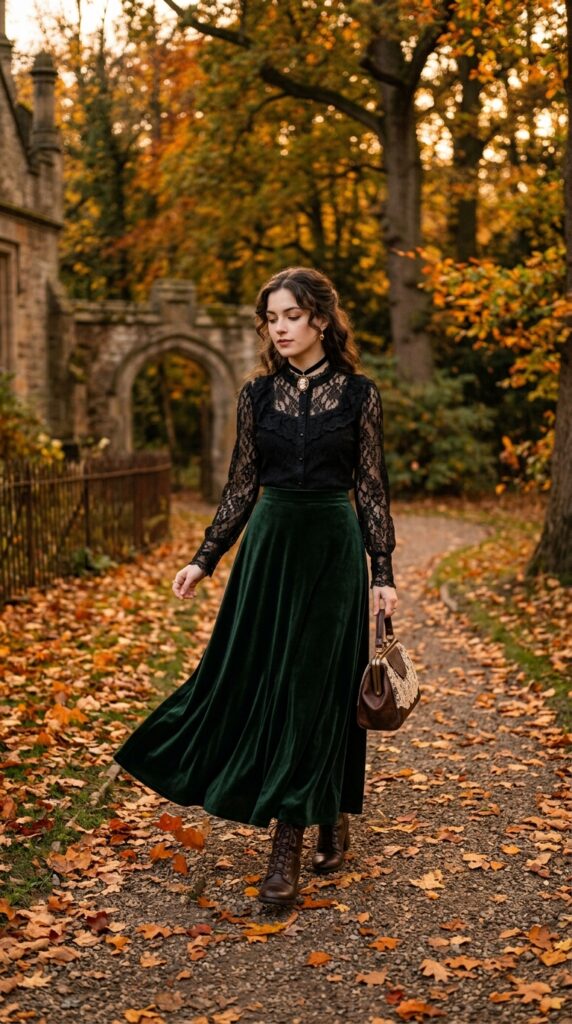 Soft Goth Fall Outfits