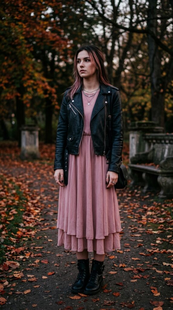 Soft Goth Fall Outfits