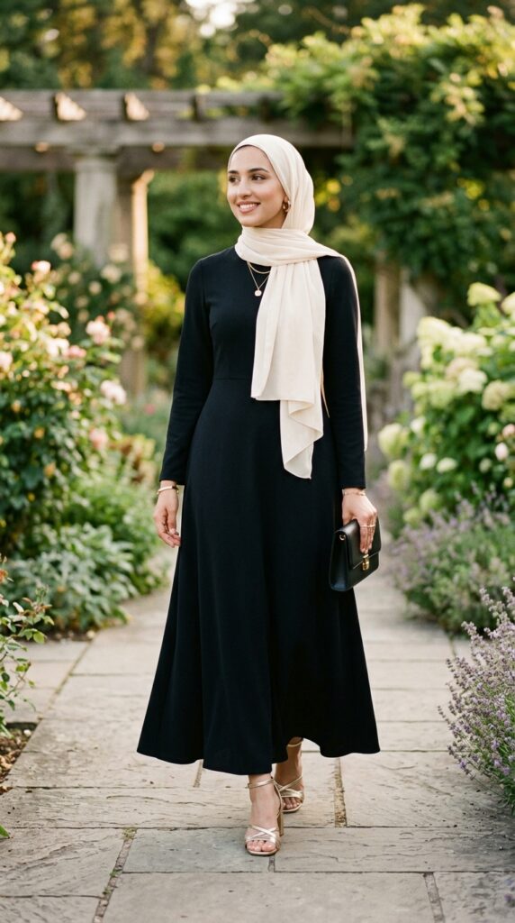 Stunning Black Dress Outfit Ideas