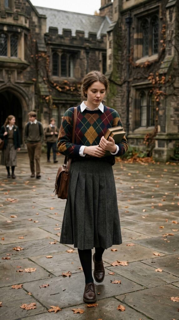 Dark Academia Dress to Impress Outfits