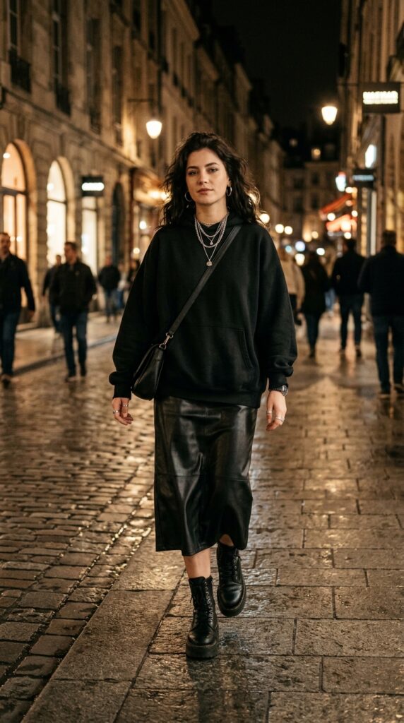 Chic Dark Feminine Outfits Casual Looks