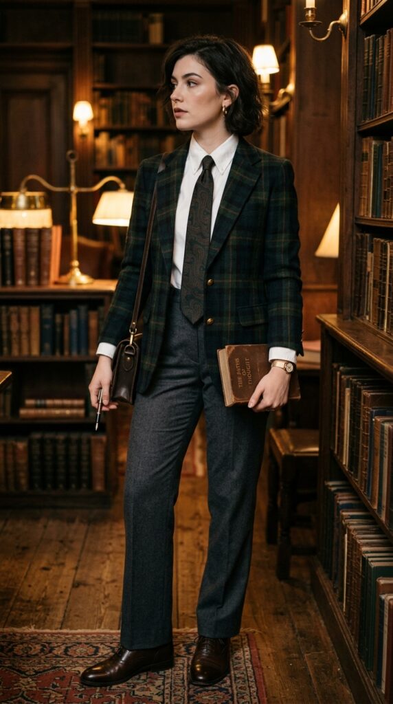 Dark Academia Dress to Impress Outfits