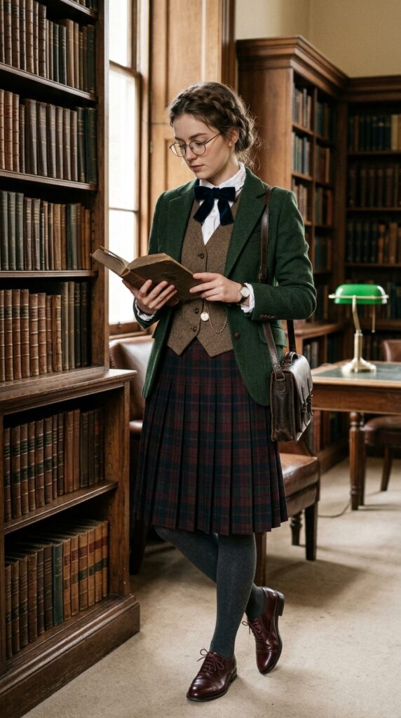 Dark Academia Dress to Impress Outfits