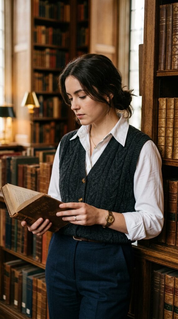 Dark Academia Dress to Impress Outfits
