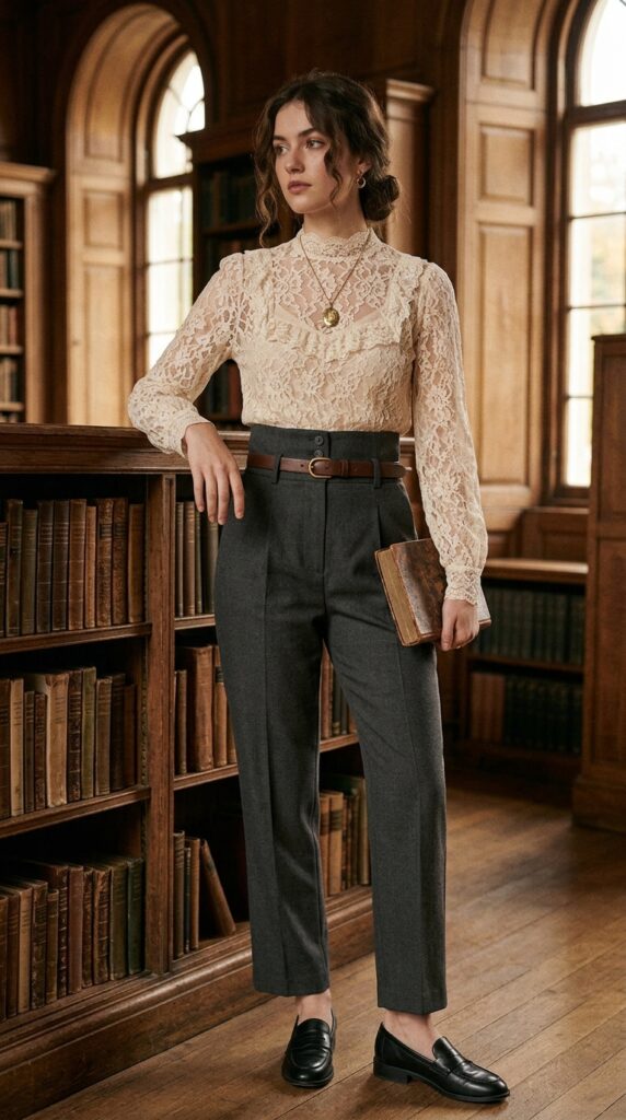 Dark Academia Dress to Impress Outfits