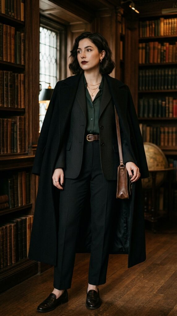 Dark Academia Dress to Impress Outfits