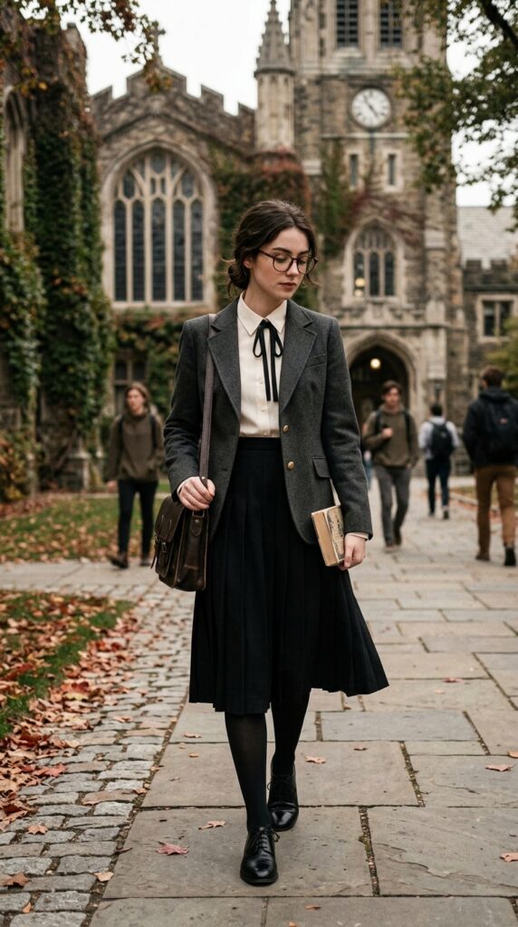 Dark Academia Dress to Impress Outfits