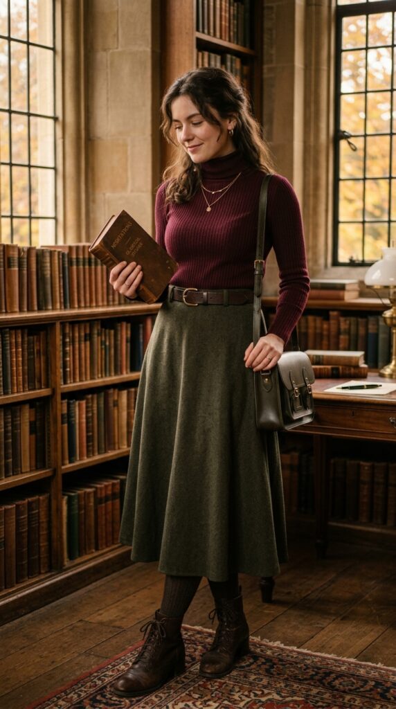 Dark Academia Dress to Impress Outfits