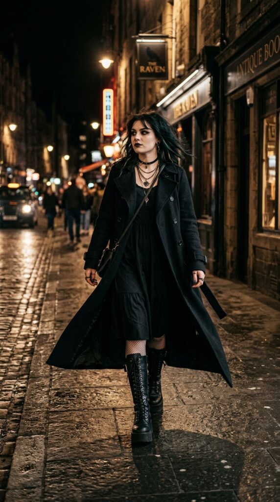 Gorgeous Goth Outfits