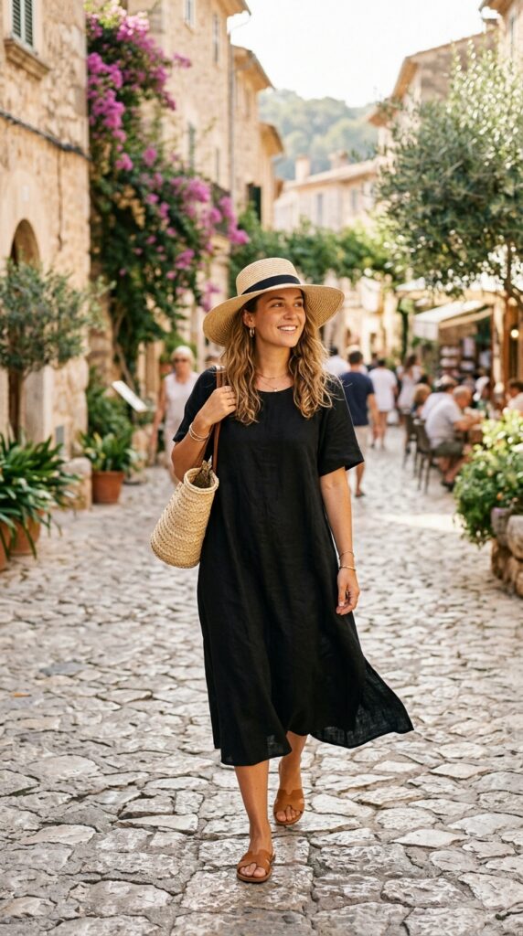 Stunning Black Dress Outfit Ideas