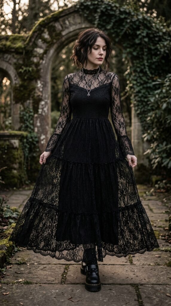 Gorgeous Goth Outfits