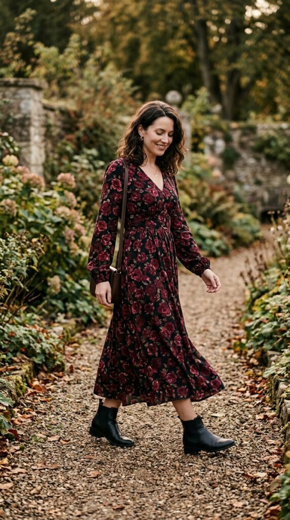 Chic Dark Feminine Outfits Casual Looks