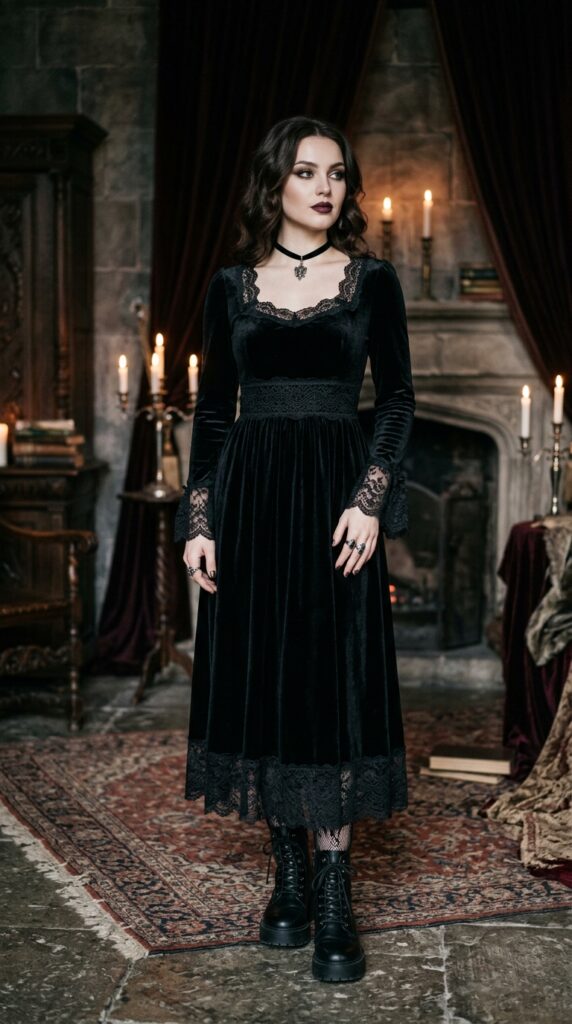 Gorgeous Goth Outfits