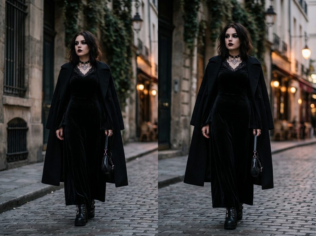 Gorgeous Goth Outfits