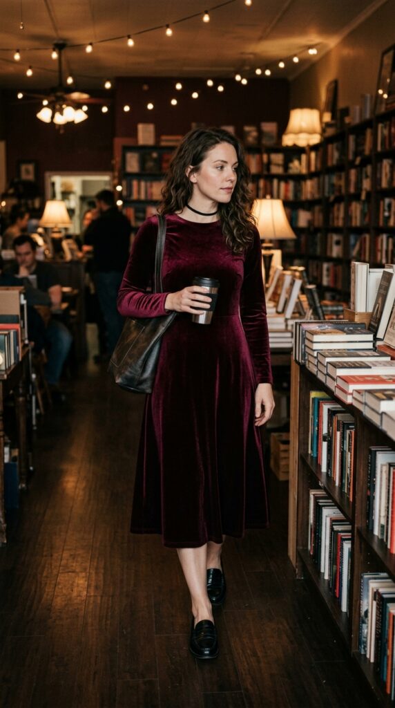 Chic Dark Feminine Outfits Casual Looks