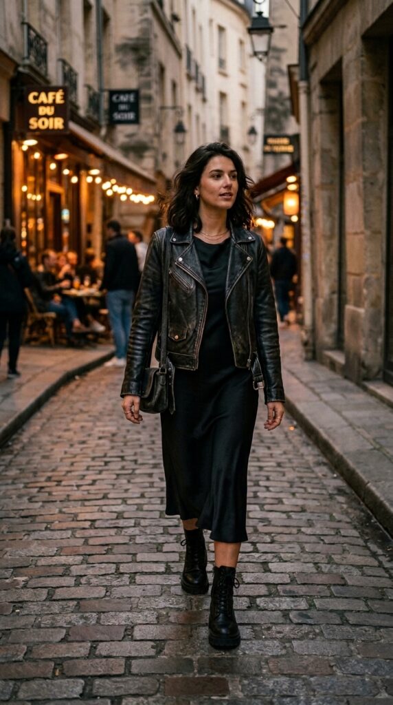 Chic Dark Feminine Outfits Casual Looks