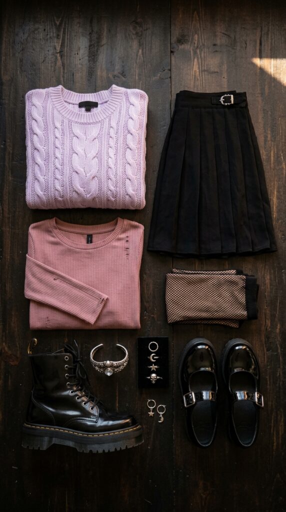 Pastel Goth Fashion