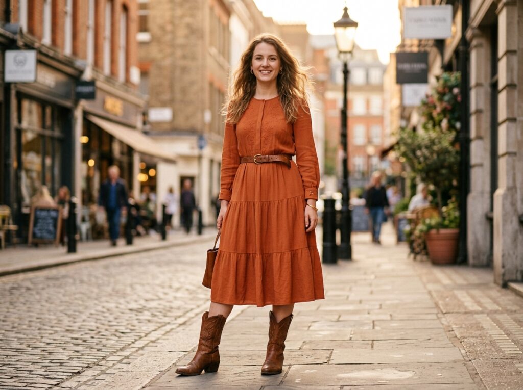 Dresses With Western Boots