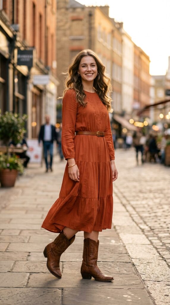 Dresses With Western Boots