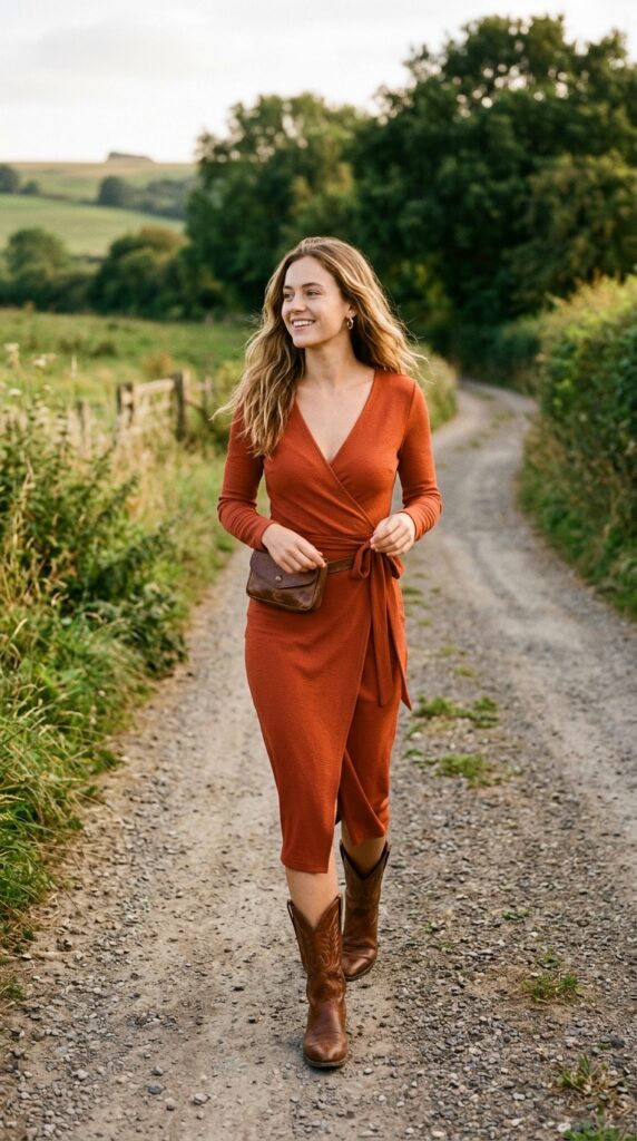 Dresses With Western Boots