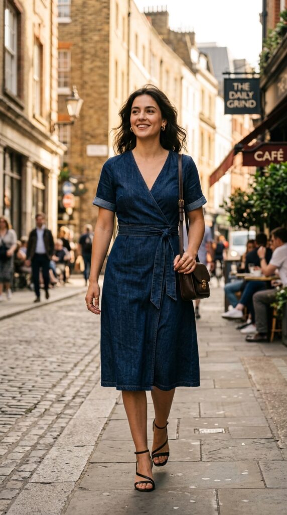 Denim Dress Ladies