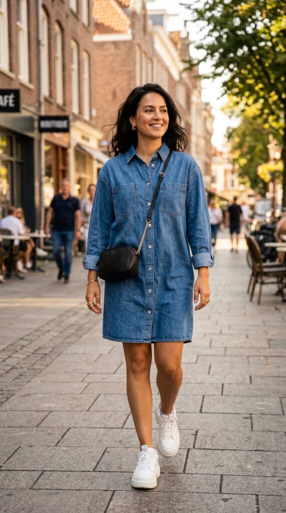 Denim Dress Ladies