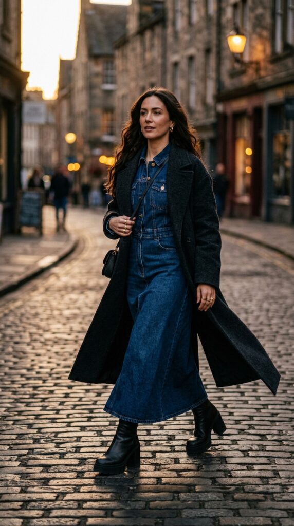 Denim Dress Ladies