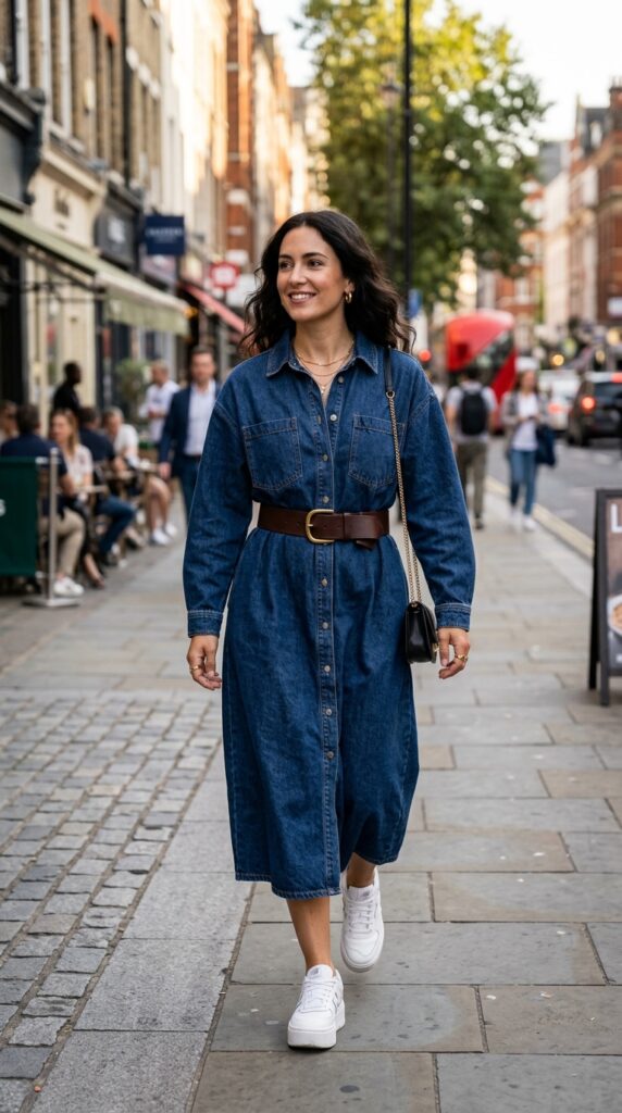 Denim Dress Ladies