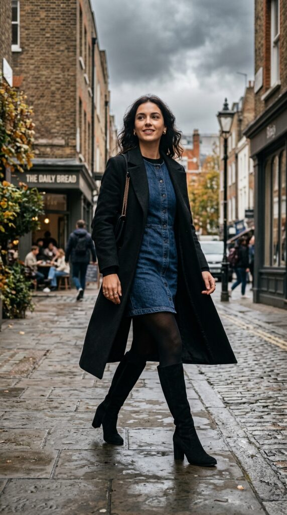 Denim Dress Ladies