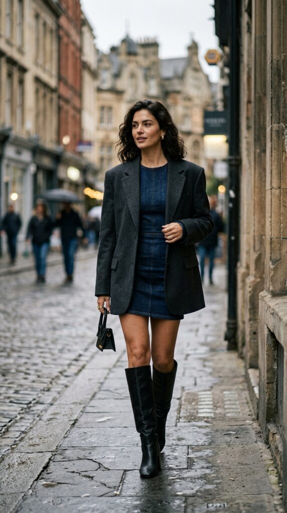 Denim Dress Ladies