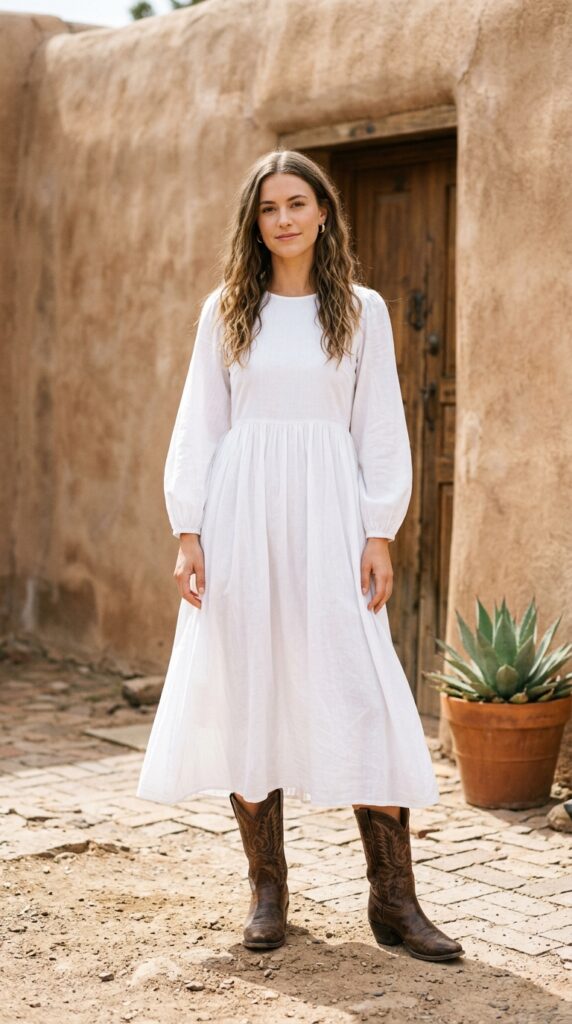 Dresses With Western Boots
