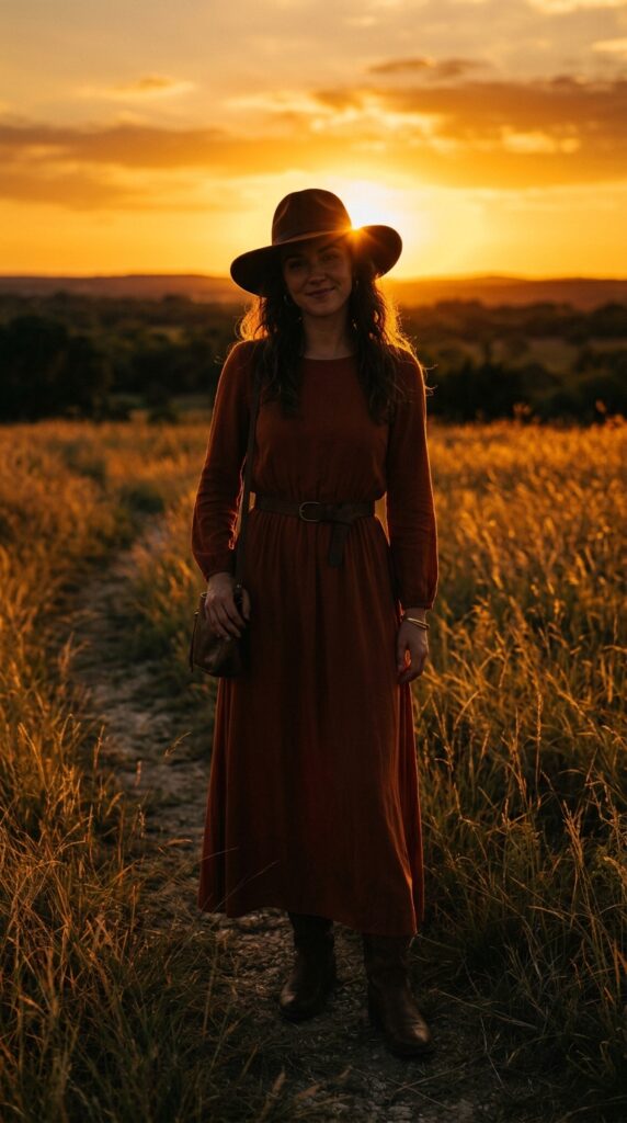 Dress and Cowboy Boots