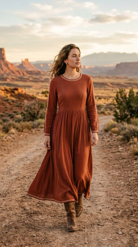 Dresses With Western Boots
