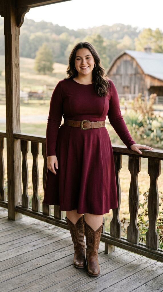Dresses With Western Boots